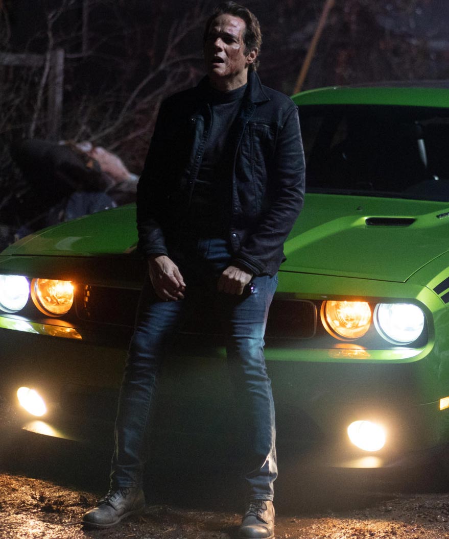 Books of Blood Yul Vazquez Blue Jacket image 0