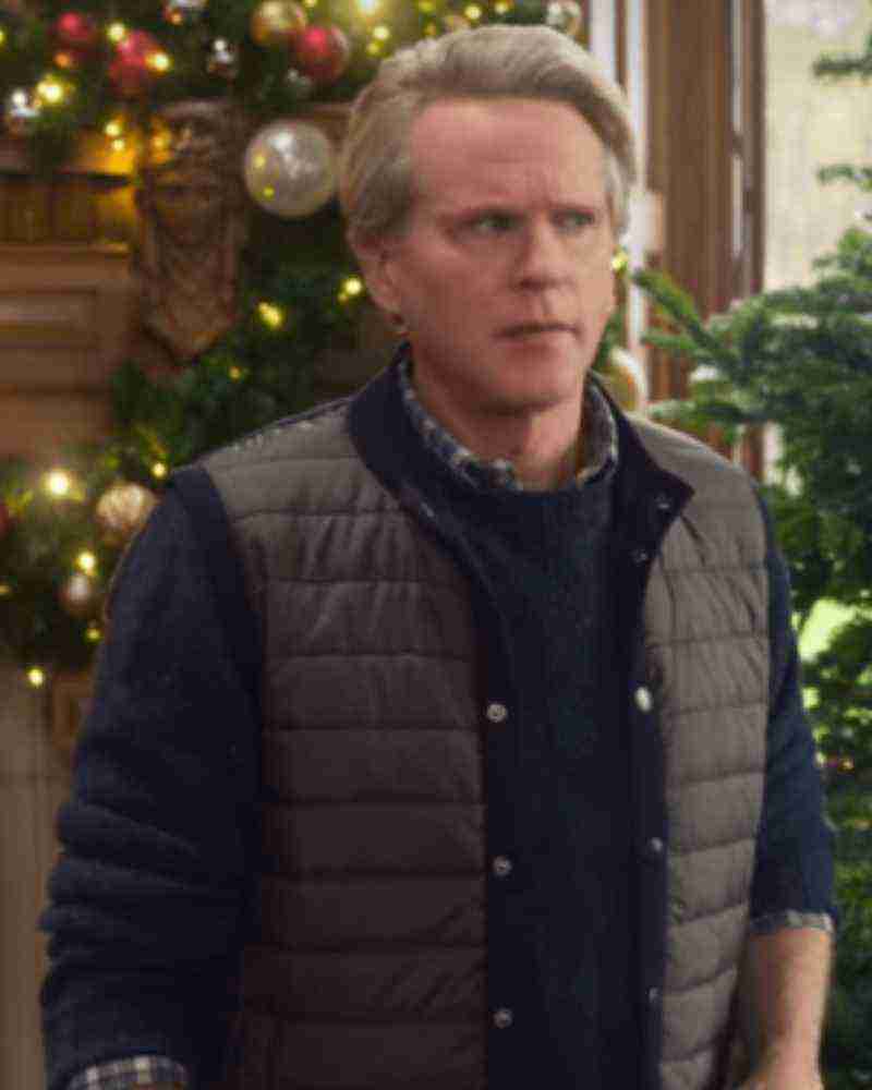 A Castle For Christmas Cary Elwes Quilted Vest image 2
