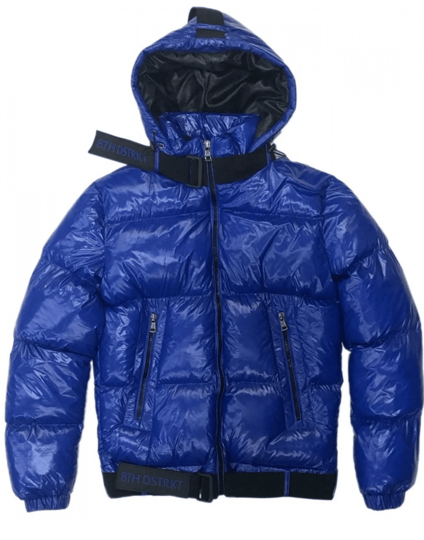 8th District Puffer Hoodie image 3