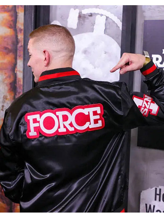 Tommy Egan Power Book IV Force Black Varsity Jacket image 0