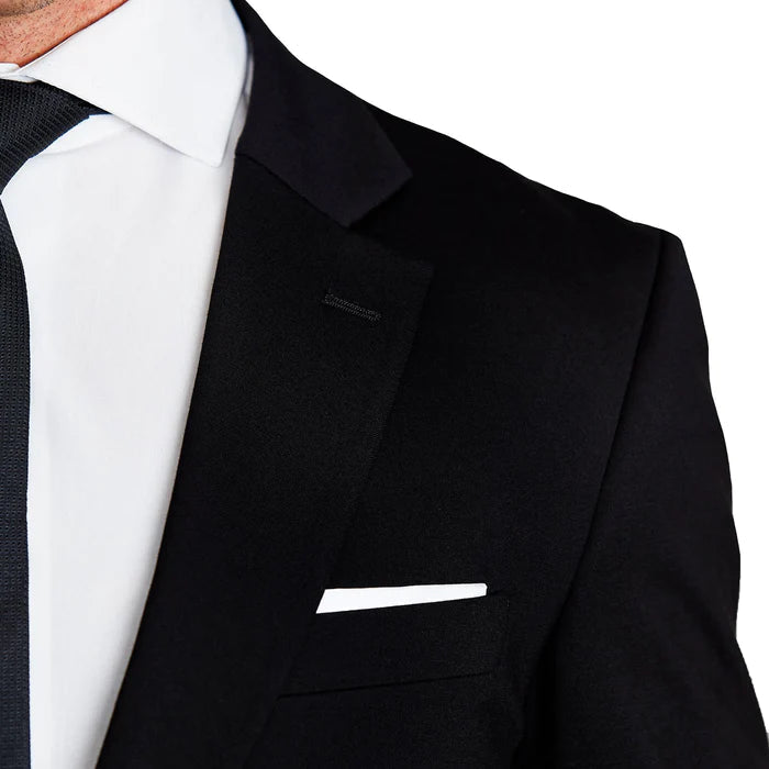 Athletic Fit Stretch Blazer - Black image 0