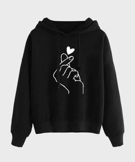 Womens Oversized Pullover Hoodie image 3