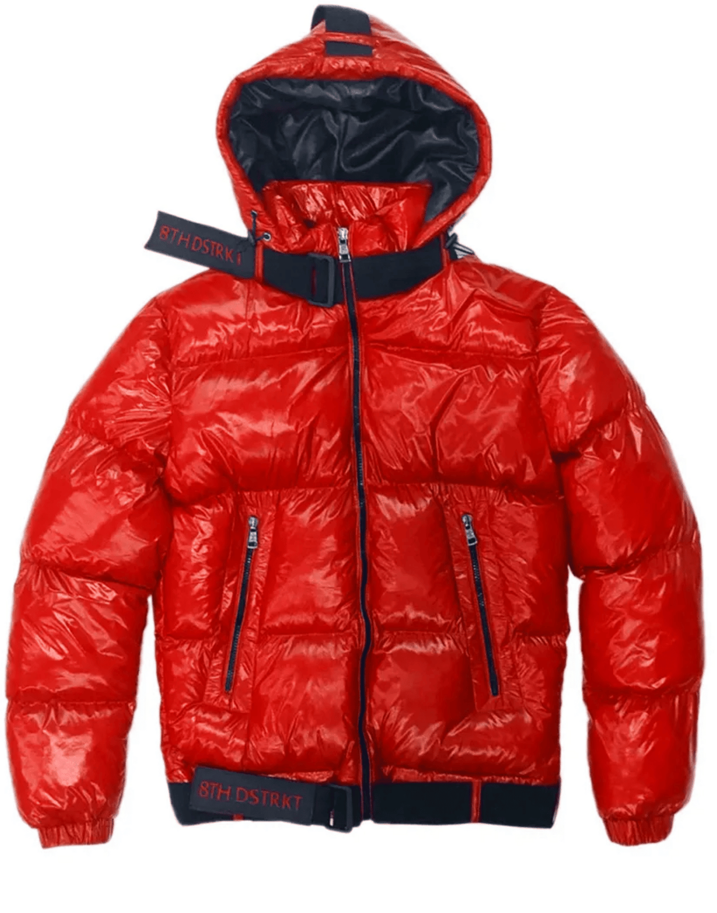 8th District Puffer Hoodie image 4