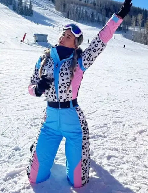 Angelina Pivarnick Jersey Shore Family Vacation S06 Pastel Ski Suit image 1