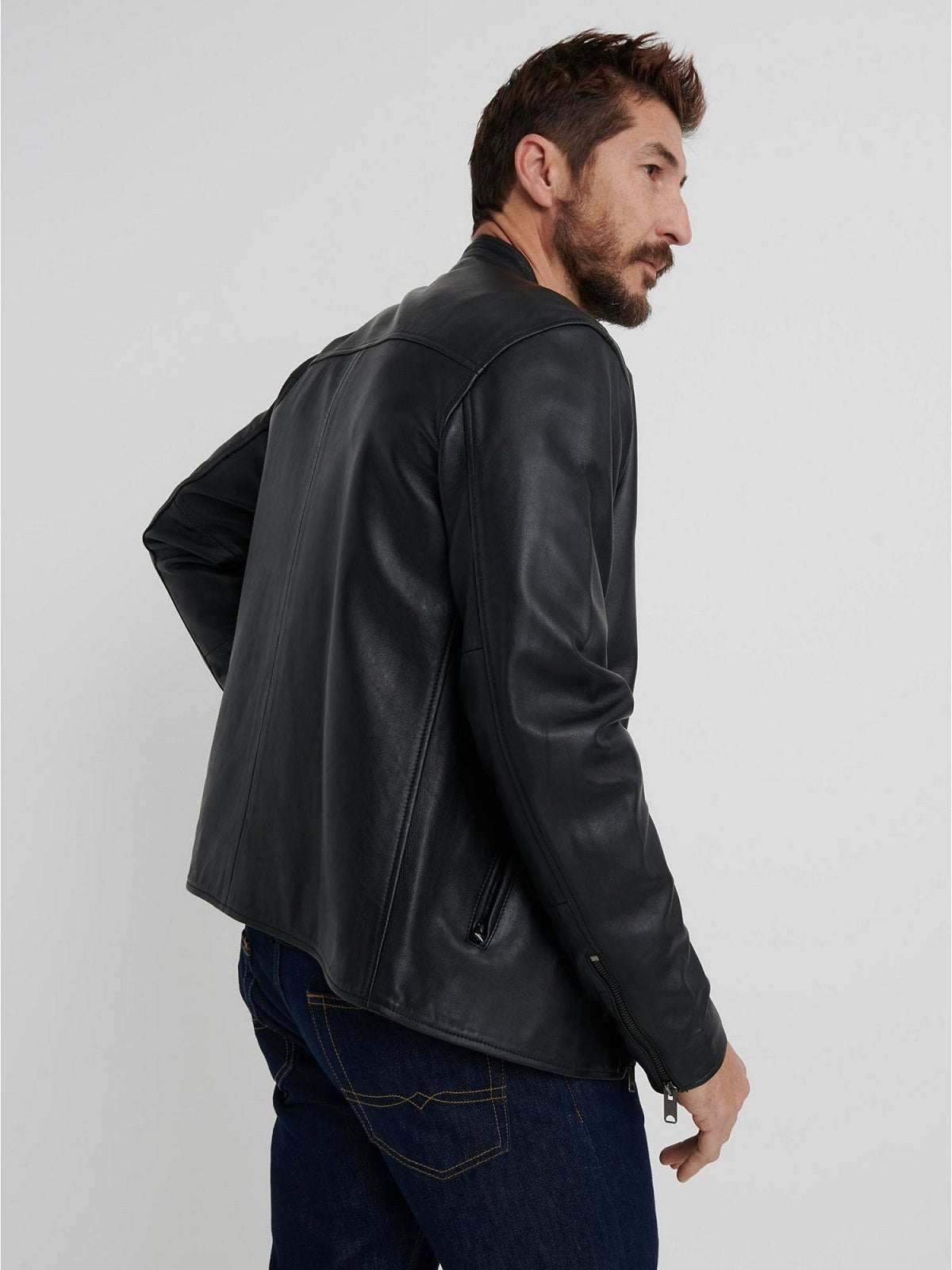 Trendy Black Jacket Men and Women image 3