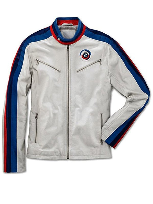 BMW Classical Mens Leather Jacket image 0