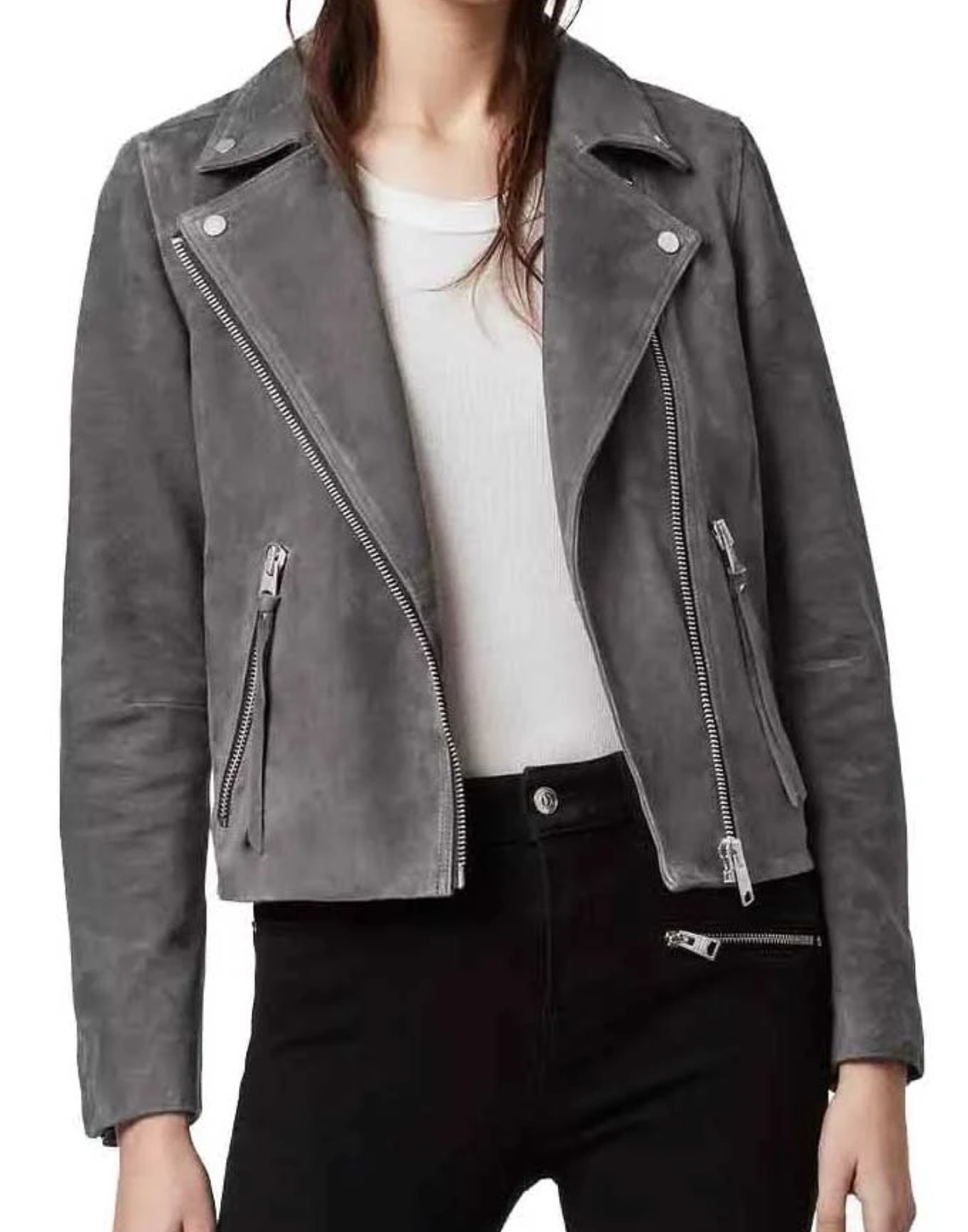 Bloom, The Winx Saga Fate Suede Leather Jacket image 2