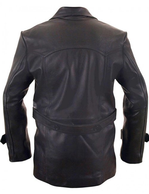 9th Doctor Christopher Eccleston Leather Jacket image 2