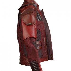Avengers Infinity War Star Lord Leather Jacket image 2