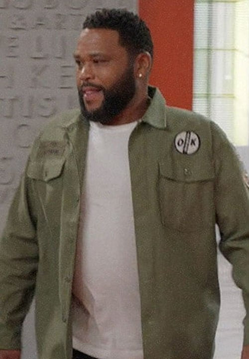 Anthony Anderson Black-ish Military Green Jacket image 1