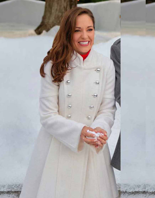 Anna One Royal Holiday Laura Osnes Coat image 0