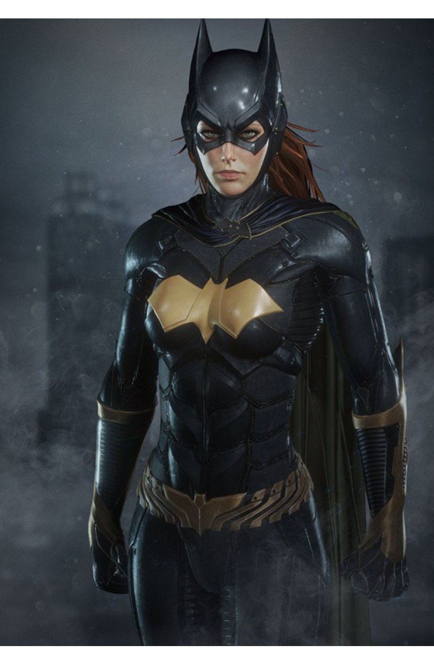 Batgirl Batman Arkham Knight Leather Jacket image 0