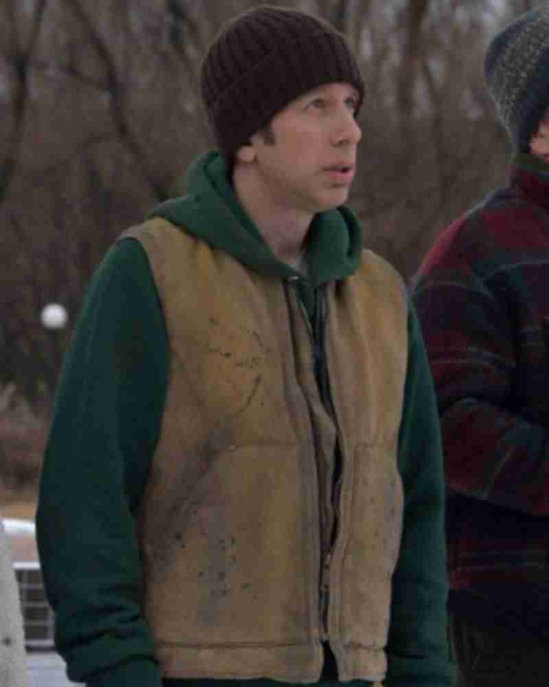 A Christmas Story Christmas Rd Robb Leather Vest image 0