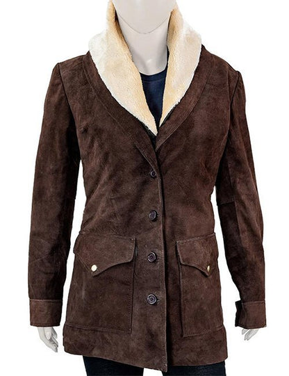 Yellowstone Kelly Reilly Wool Coat image 1