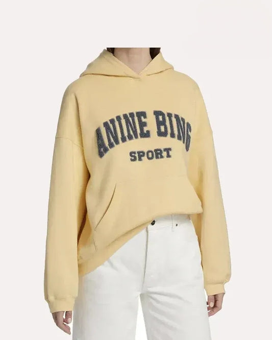 Trendy Anine Bing Pullover Hoodie For Unisex image 0