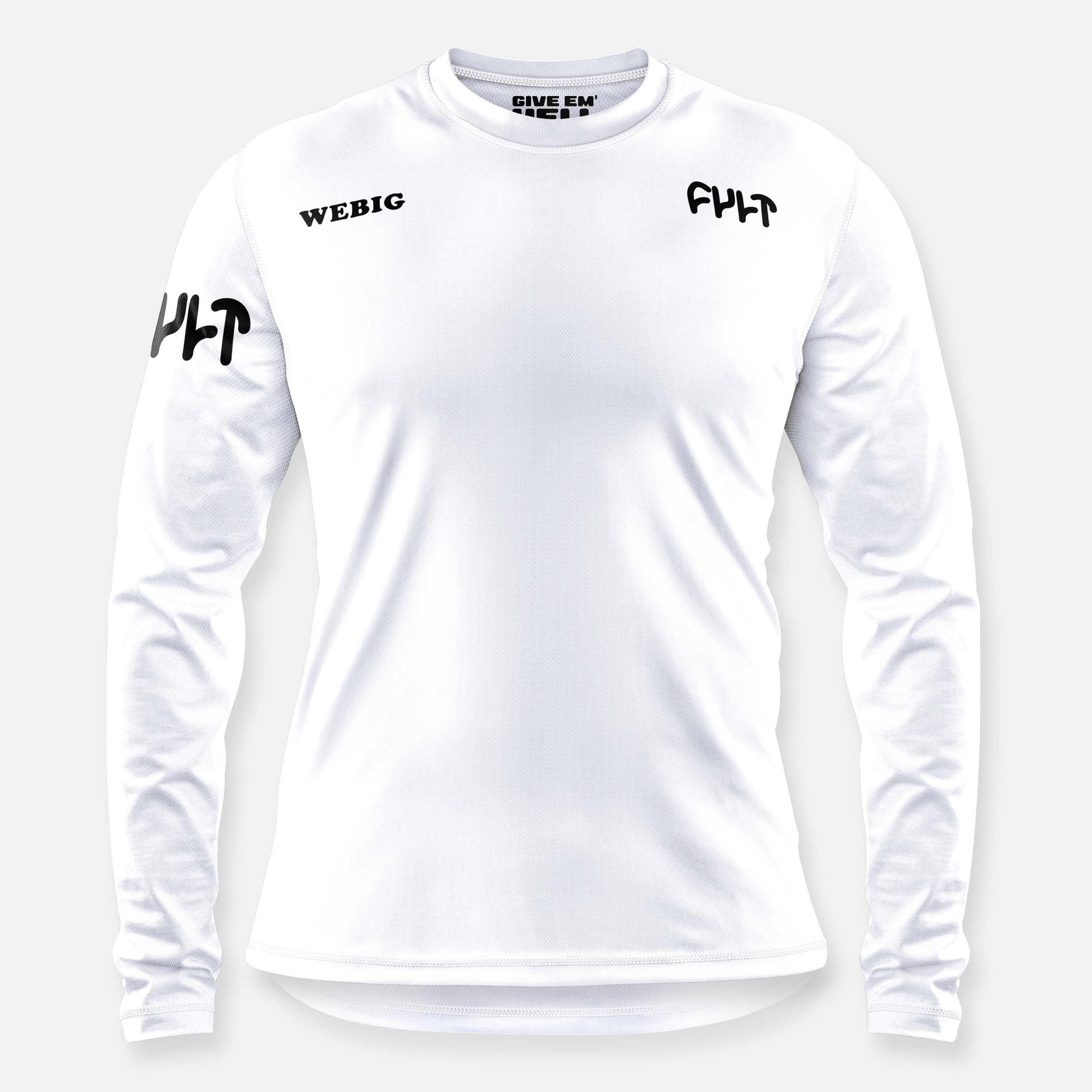 WEBIG X CULT RACE JERSEY WHITE - M image