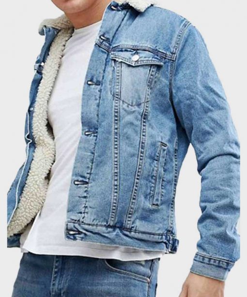 Black Panther Killmonger Denim Jacket image 1