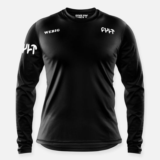 WEBIG X CULT RACE JERSEY BLACK image 0