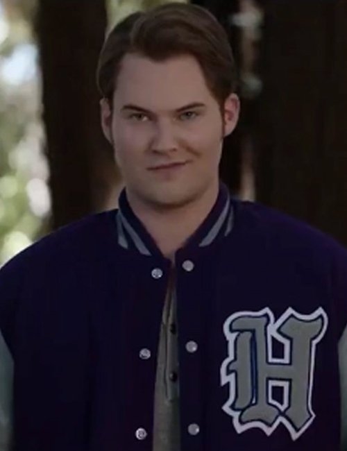 13 Reasons Why Bryce Walker Bomber Jacket image 0