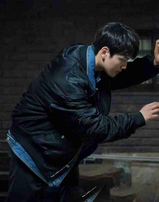 Yeo Jin-gu (2022) Link Eat, Love, Kill Black Jacket image 0
