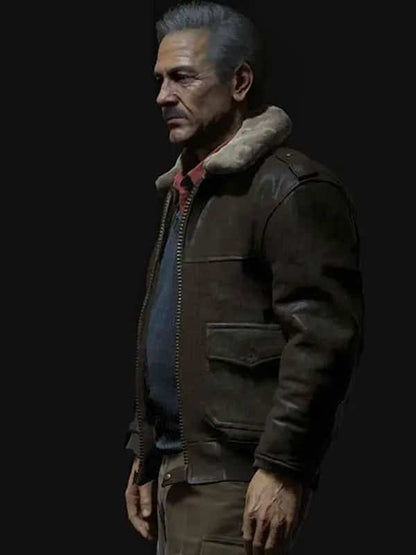 Victor Sullivan Uncharted 4 Leather Jacket image 2