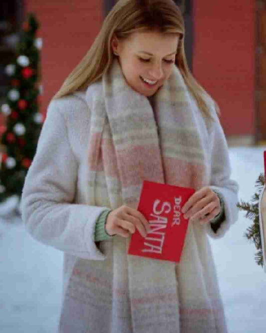 A Cozy Christmas Inn Jodie Sweetin White Coat image 0