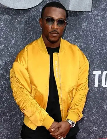 Ashley Walters Top Boy S03 Yellow Bomber Jacket image 0