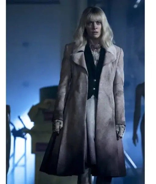 Batwoman S02 Beth Kane Suede Leather Coat image 0