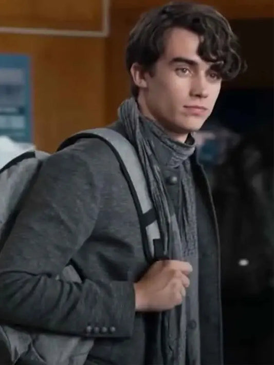 13 Reasons Why S04 Winston Williams Grey Coat image 0