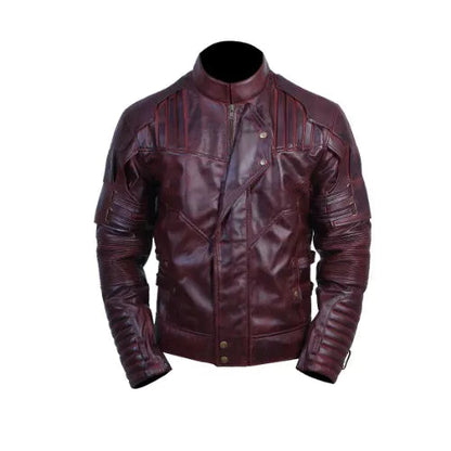 Avengers Infinity War Star Lord Faux Leather Jacket image 0