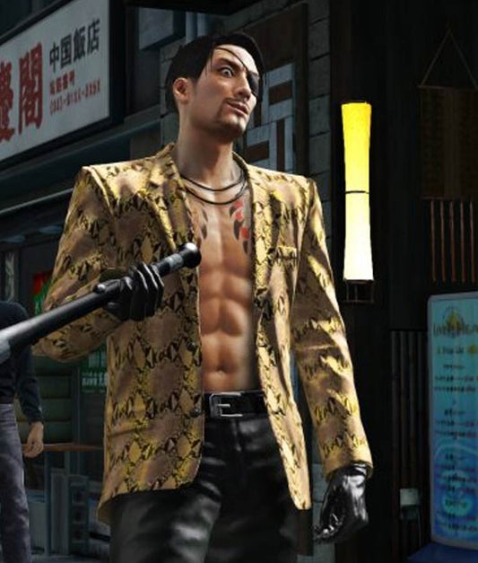 Yakuza Like A Dragon Goro Majima Snakeskin Jacket image 0