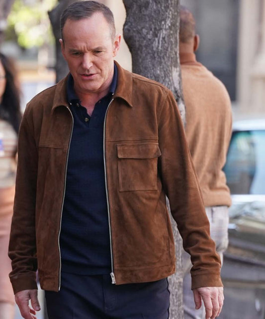 Agents Of Shield Phil Coulson Brown Jacket image 0