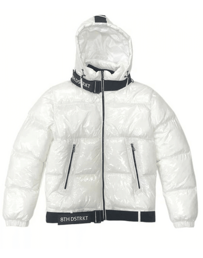 8th District Puffer Hoodie image 2