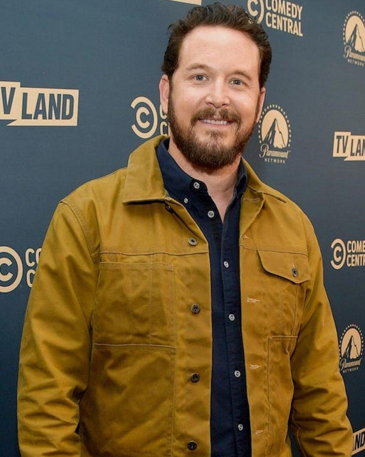 Yellowstone Season 4 Rip Wheeler Veterans Day Tribute Leather Jacket image 0