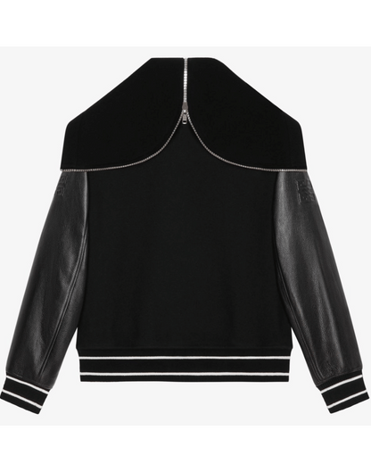 Black Classic Givenchy Letterman Jacket image 1