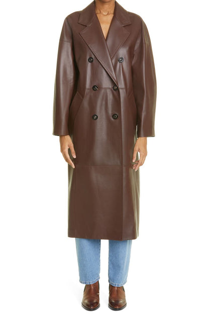 Ussuri Oversize Leather Coat image 0
