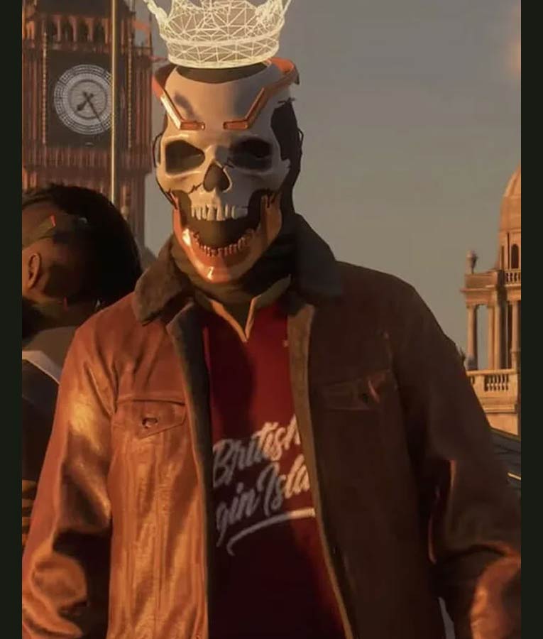 Watch Dogs Legion Ian Robshaw Leather Jacket image 0