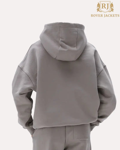 Varsity Oversized Hoodie - Clay Beige image 1