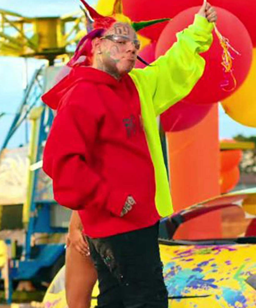 6ix9ine TUTU Tekashi Hoodie Jacket image 1