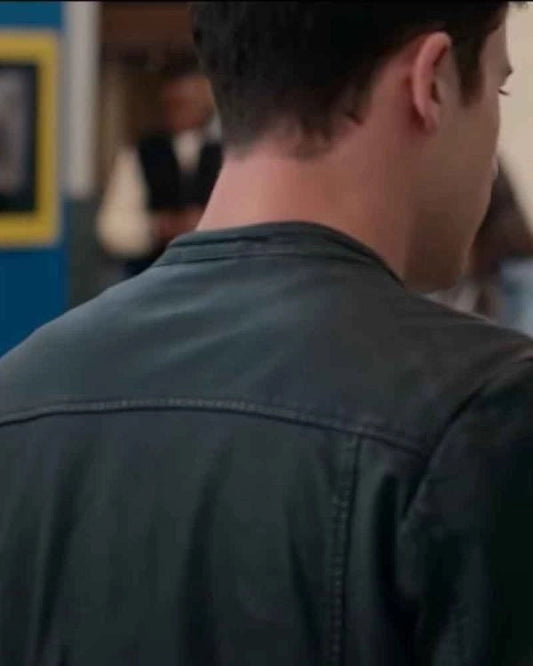 13 Reason Why Clay Jensen Leather Jacket image 0