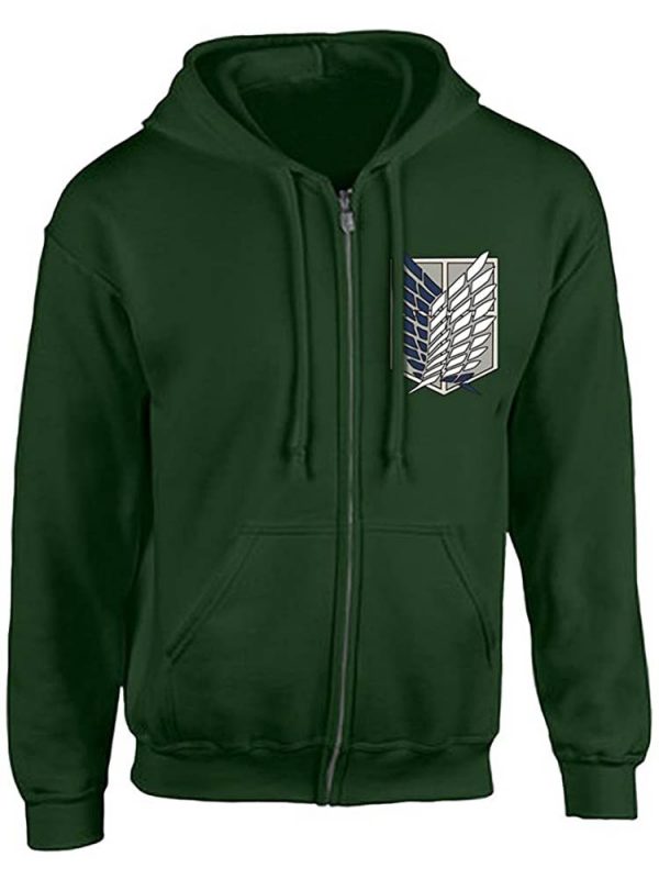 Attack on Titan Survey Corps Hoodie image 0
