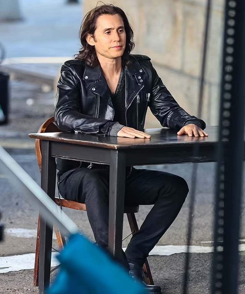 WeCrashed Adam Neumann Leather Jacket image 0