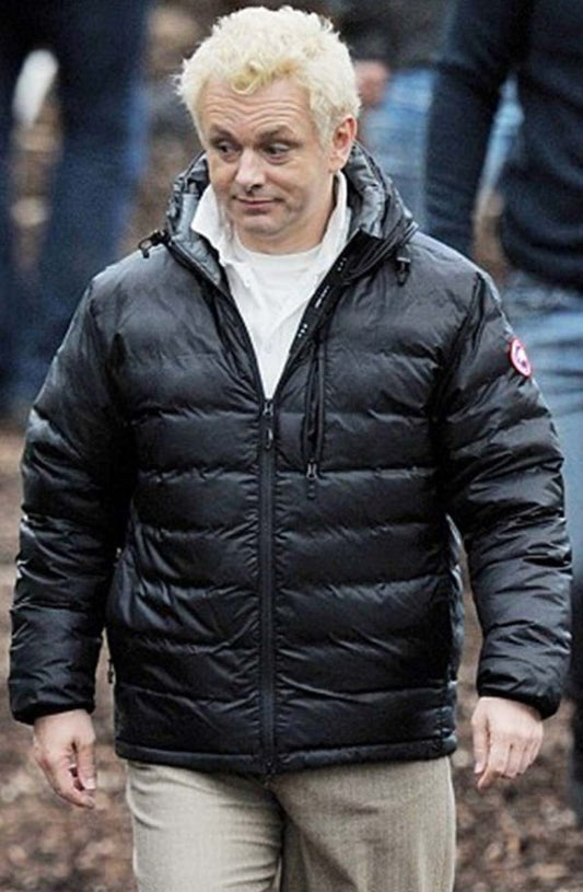 Good Omens Aziraphale Puffer Jacket image 0