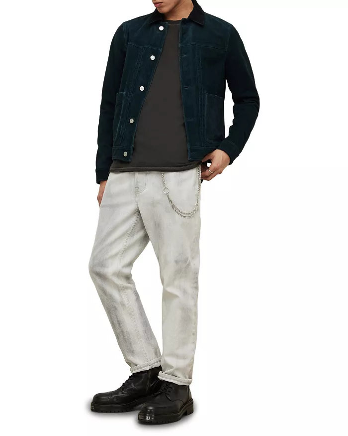 ALLSAINTS Fuse Suede Trucker Jacket image 1