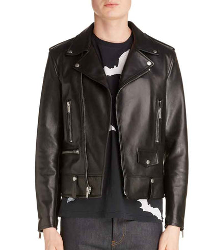 Younger Season 07 Josh Black Leather Jacket image 0