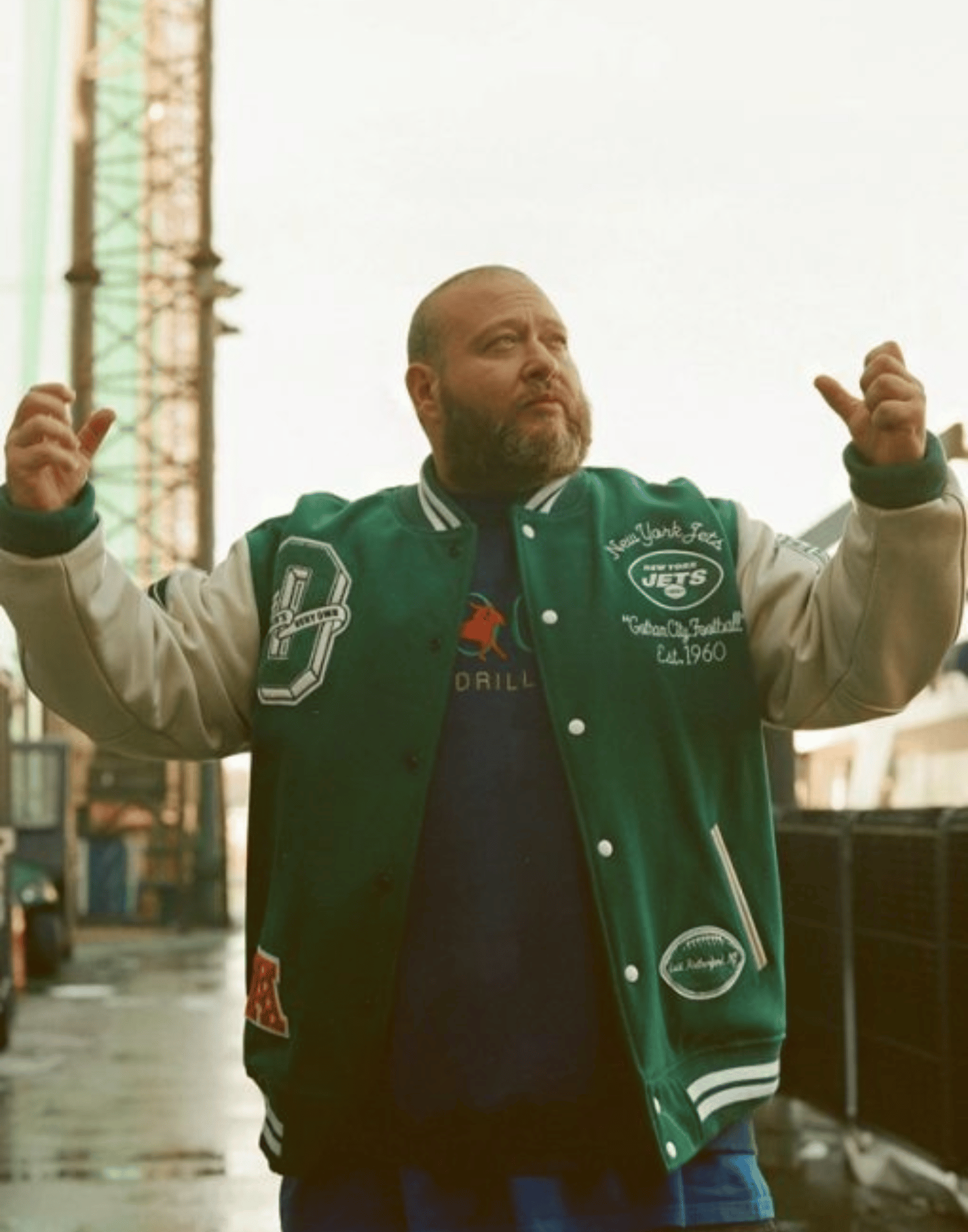 Action Bronson New York Jets OVO Jacket image 3