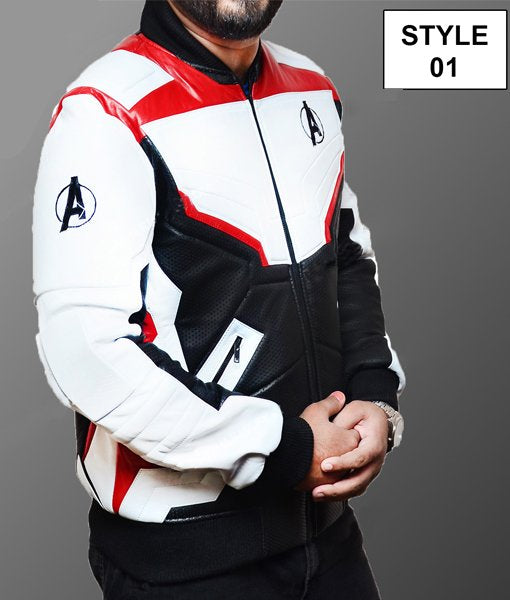 Avengers Endgame White Jacket image 0