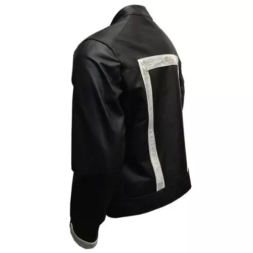 Agents Of Shield Gabriel Luna Ghost Rider Faux Leather Jacket image 0