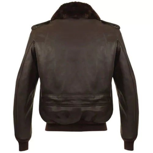 A2 Bomber Flight Genuine Real Leather Jacket image 1