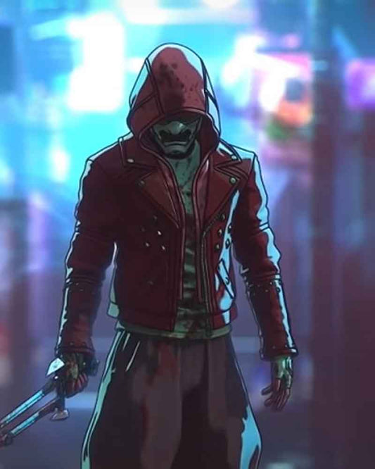 Altered Carbon Resleeved Jacket With Hood image 0